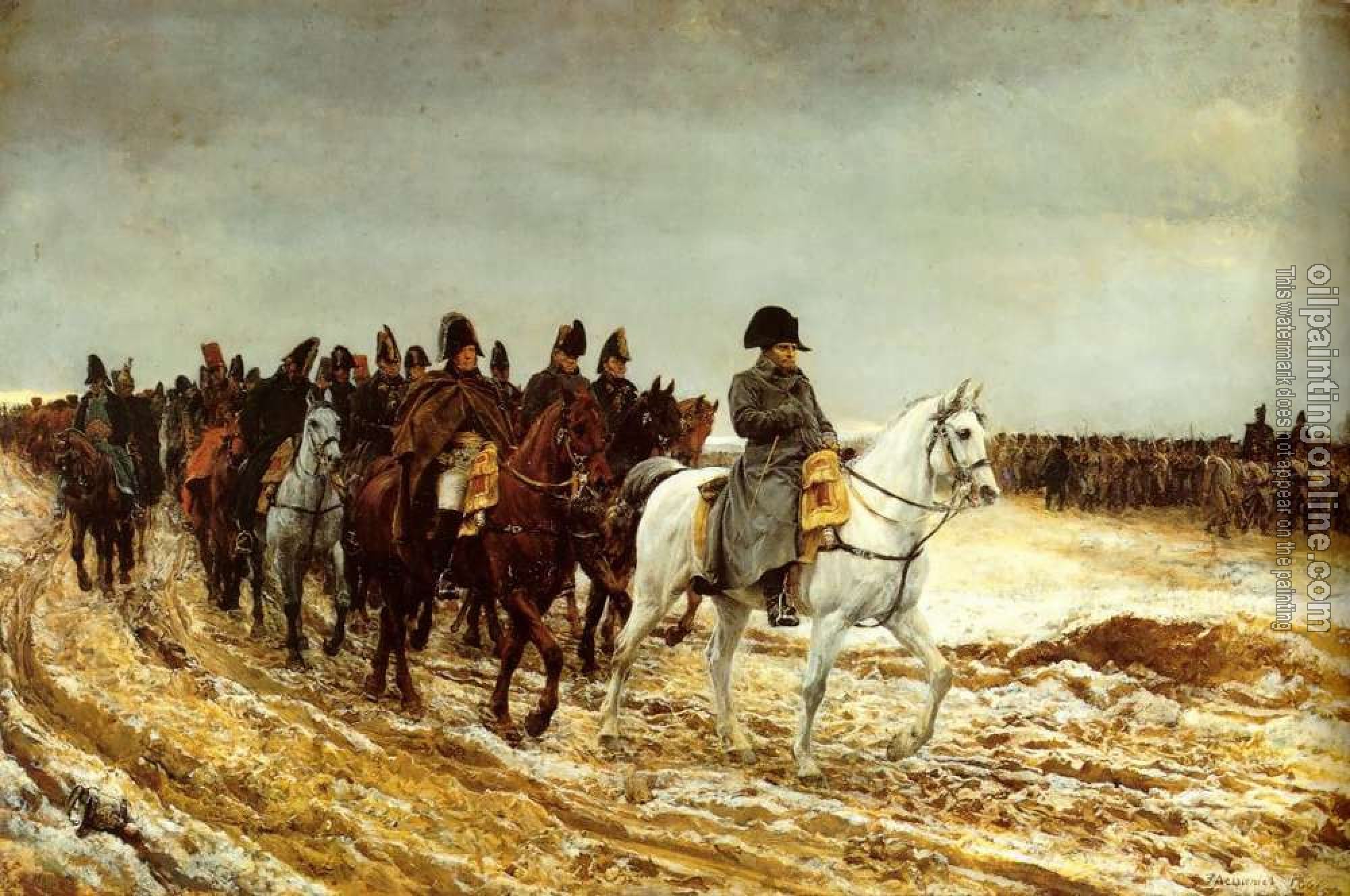 Meissonier, Jean-Louis Ernest - The French Campaign